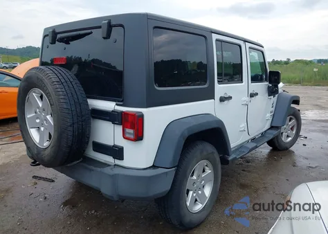 2015 Jeep Wrangler Unlimited Sport from USA, damaged, VIN 1C4BJWDG1FL759165